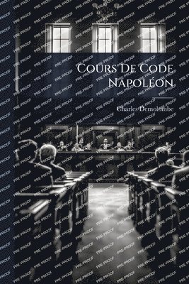bokomslag Cours De Code NapolÃ(c)on