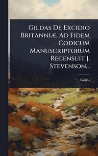 bokomslag Gildas De Excidio BritanniÃ¿. Ad Fidem Codicum Manuscriptorum Recensuit J. Stevenson...