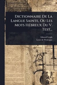 bokomslag Dictionnaire De La Langue Sainte, Ou Les Mots HÃ(c)breux Du V. Test...