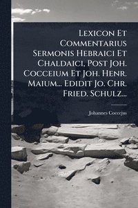 bokomslag Lexicon Et Commentarius Sermonis Hebraici Et Chaldaici, Post Joh. Cocceium Et Joh. Henr. Maium... Edidit Jo. Chr. Fried. Schulz...