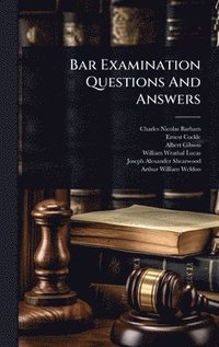 bokomslag Bar Examination Questions And Answers