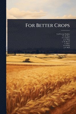 bokomslag For Better Crops