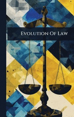 bokomslag Evolution Of Law