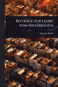 bokomslag Beiträge zur Lehre vom NieÃ¿brauch