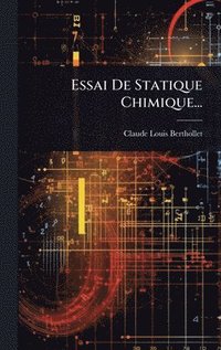 bokomslag Essai De Statique Chimique...