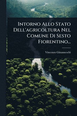 Vincenzo Ginanneschi - Intorno Allo Stato Dell'agricoltura Nel Comune Di Sesto Fiorentino..., Häftad
