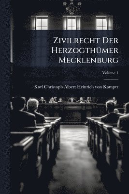 bokomslag Zivilrecht Der HerzogthÃ1/4mer Mecklenburg
