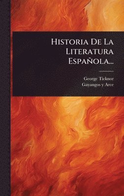 bokomslag Historia De La Literatura Española...