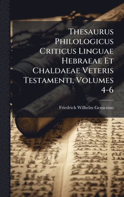 bokomslag Thesaurus Philologicus Criticus Linguae Hebraeae Et Chaldaeae Veteris Testamenti, Volumes 4-6