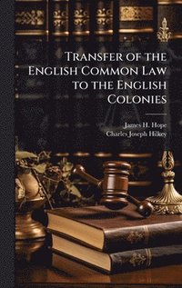 bokomslag Transfer of the English Common Law to the English Colonies