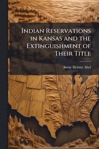 bokomslag Indian Reservations in Kansas and the Extinguishment of Their Title