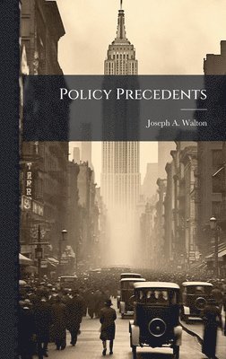bokomslag Policy Precedents