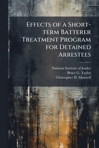 bokomslag Effects of a Short-term Batterer Treatment Program for Detained Arrestees