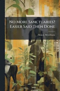 bokomslag No More Sanctuaries? Easier Said Then Done