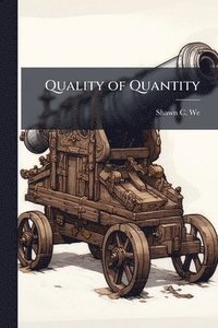 bokomslag Quality of Quantity