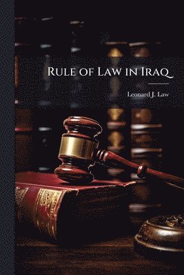 bokomslag Rule of Law in Iraq