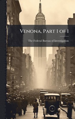 bokomslag Venona, Part 1 of 1