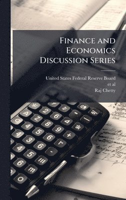 bokomslag Finance and Economics Discussion Series