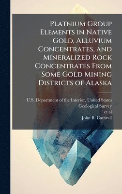 bokomslag Platnium Group Elements in Native Gold, Alluvium Concentrates, and Mineralized Rock Concentrates From Some Gold Mining Districts of Alaska