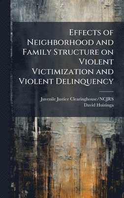 David Huizinga - Effects of Neighborhood and Family Structure on Violent Victimization and Violent Delinquency, Inbunden