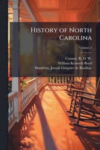 bokomslag History of North Carolina