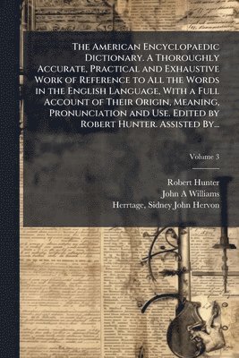 Robert 1823-1897 Hunter, John A Williams, Robert Hunter - American Encyclopaedic Dictionary. A Thoroughly Accurate, Practical and Exhaustive Work of Reference to All the Words in the English Language, With a Full Account of Their Origin, Meaning, Pronunciation and Use. Edited by Robert Hunter. Assisted By..., Häftad
