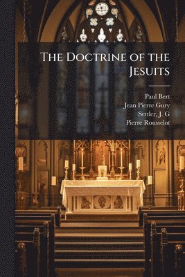 bokomslag Doctrine of the Jesuits
