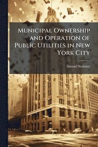 bokomslag Municipal Ownership and Operation of Public Utilities in New York City