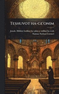 bokomslag Teshuvot ha-ge'onim