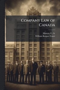 bokomslag Company Law of Canada