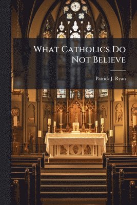 Patrick J Ryan, Patrick J. Ryan - What Catholics Do Not Believe, Häftad