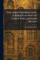 Joseph Henry Beale - Ames Foundation, Häftad