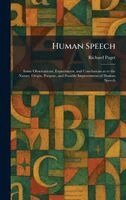 Richard Paget - Human Speech, Inbunden. Tillgänglighet: Lägg i varukorg