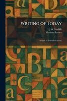 J W Cunliffe, Gerhard Lomer - Writing of Today, Häftad
