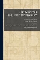 William Dodge Lewis, Edgar Arthur Singer - Winston Simplified Dictionary, Häftad