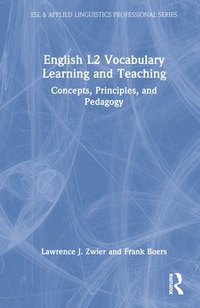 bokomslag English L2 Vocabulary Learning and Teaching