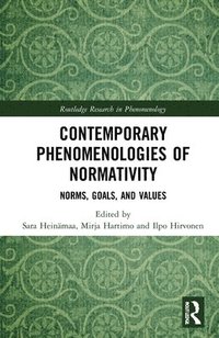 bokomslag Contemporary Phenomenologies of Normativity