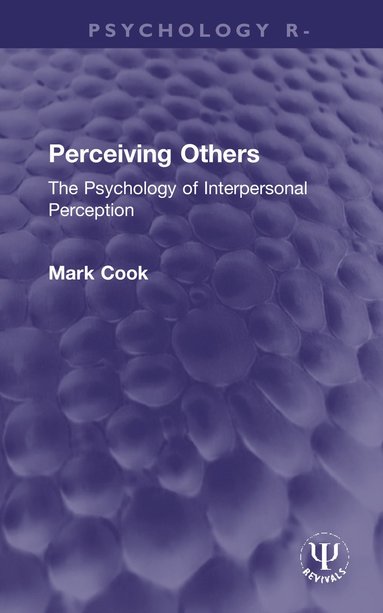 bokomslag Perceiving Others