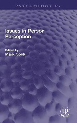 bokomslag Issues in Person Perception