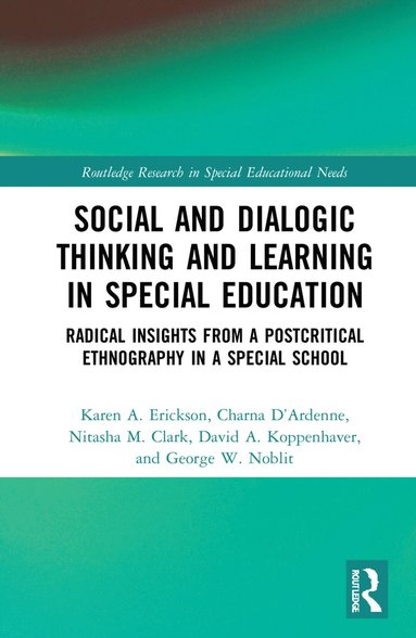 bokomslag Social and Dialogic Thinking and Learning in Special Education