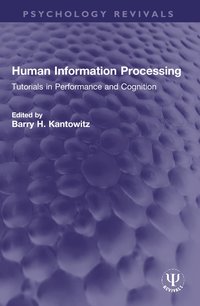 bokomslag Human Information Processing