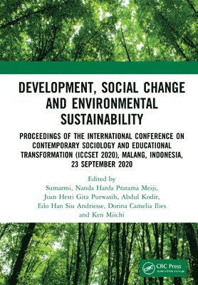 bokomslag Development, Social Change and Environmental Sustainability