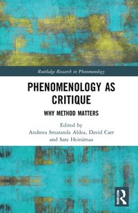 bokomslag Phenomenology as Critique