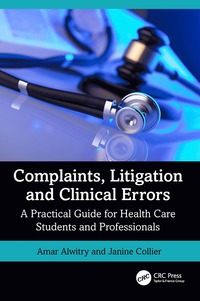 bokomslag Complaints, Litigation and Clinical Errors