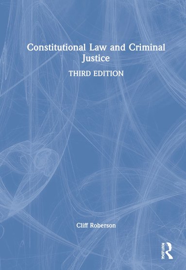 bokomslag Constitutional Law and Criminal Justice