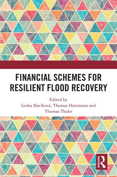 Lenka Slavíková, Thomas Hartmann, Thomas Thaler - Financial Schemes for Resilient Flood Recovery, Häftad