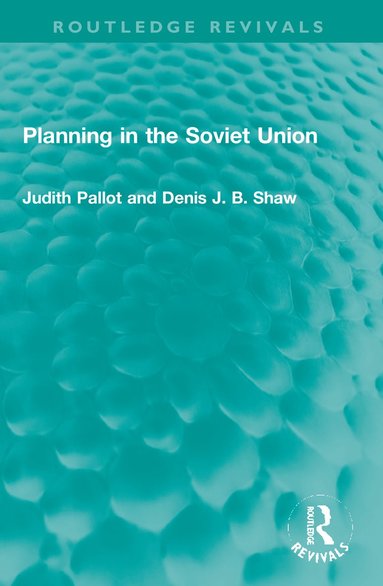 bokomslag Planning in the Soviet Union