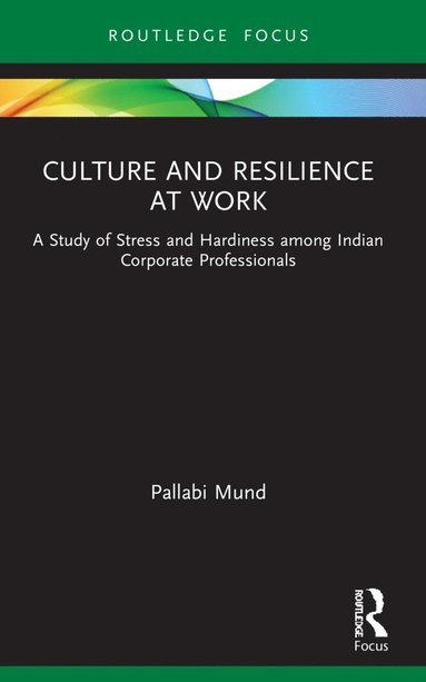 bokomslag Culture and Resilience at Work