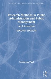bokomslag Research Methods in Public Administration and Public Management