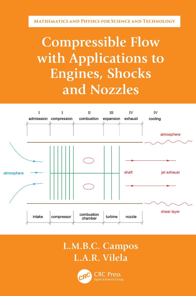 Luis Manuel Braga da Costa Campos, Luís António Raio Vilela - Compressible Flow with Applications to Engines, Shocks and Nozzles, Inbunden